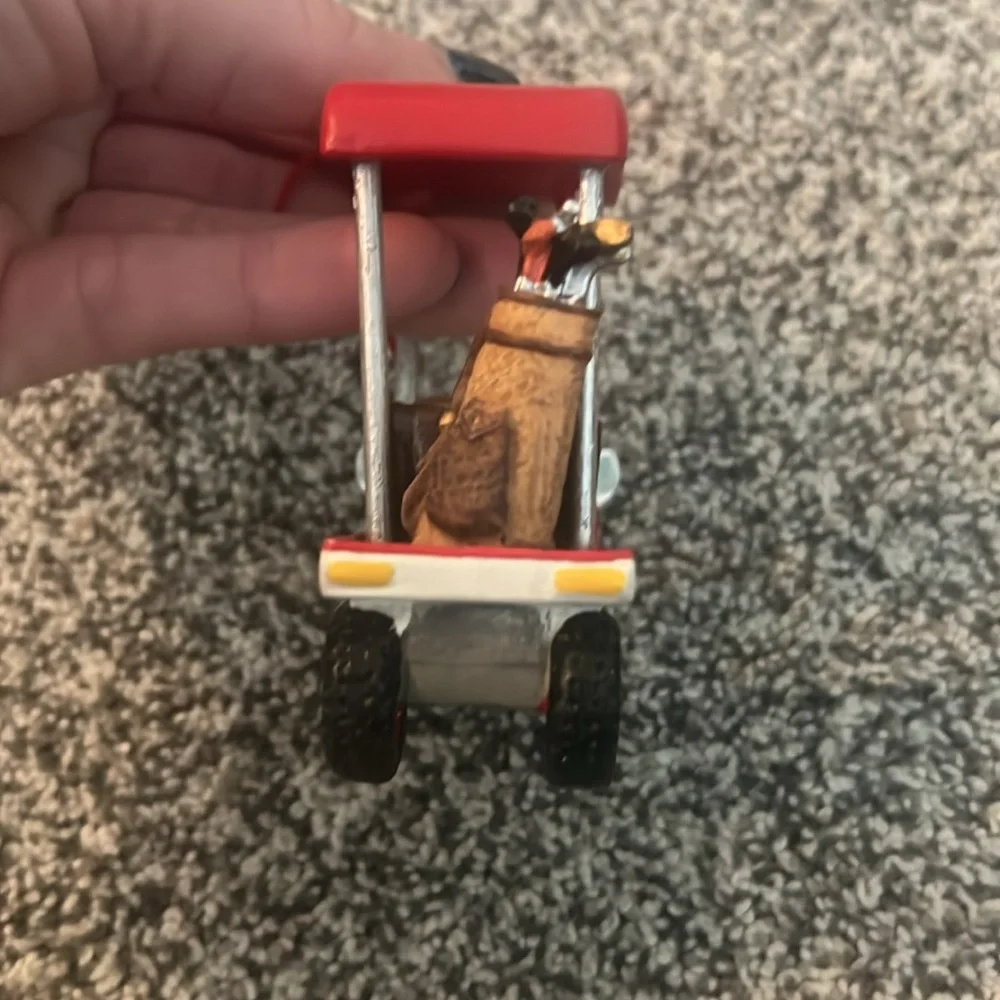 Golf Theme Christmas Tree Ornaments